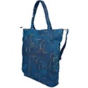 Illustration Abstract Art Artistic Celebration Shoulder Tote Bag View2