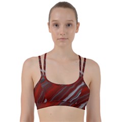 Illustration Colored Pattern Bokeh Blurred Blur Line Them Up Sports Bra by Wegoenart