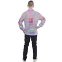 Illustration Pastel Shape Geometric Men s Half Zip Pullover View2