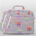 Illustration Pastel Shape Geometric MacBook Pro 16  Shoulder Laptop Bag View3