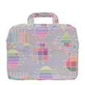 Illustration Pastel Shape Geometric MacBook Pro 16  Shoulder Laptop Bag View4