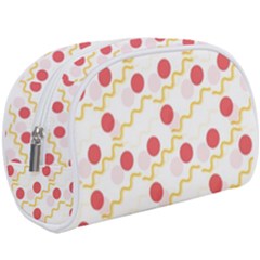 Line Patter Dots Dot Lines Decorative Make Up Case (large) by Wegoenart