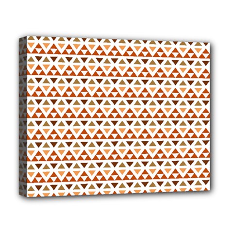 Illustration Geometric Tribal Pattern Design Deluxe Canvas 20  X 16  (stretched) by Wegoenart