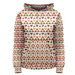 Illustration Geometric Tribal Pattern Design Women s Pullover Hoodie by Wegoenart