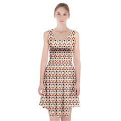 Illustration Geometric Tribal Pattern Design Racerback Midi Dress by Wegoenart