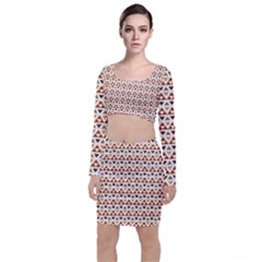 Illustration Geometric Tribal Pattern Design Top And Skirt Sets by Wegoenart