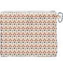 Illustration Geometric Tribal Pattern Design Canvas Cosmetic Bag (XXXL) View2