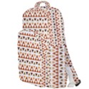 Illustration Geometric Tribal Pattern Design Double Compartment Backpack View1