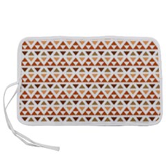 Illustration Geometric Tribal Pattern Design Pen Storage Case (m) by Wegoenart