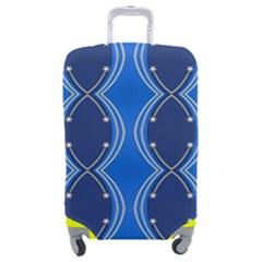 Illustration Pattern Background Wallpaper Luggage Cover (medium) by Wegoenart