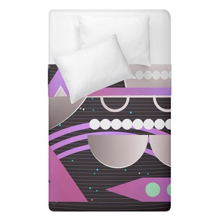 Illustration Background Abstract Geometric Duvet Cover Double Side (Single Size)