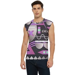 Illustration Background Abstract Geometric Men s Raglan Cap Sleeve Tee by Wegoenart