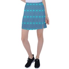 Chevron Zigzag Pattern Tennis Skirt by Wegoenart