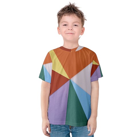 Colorful Paper Art Materials Kids  Cotton Tee by Wegoenart