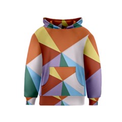 Colorful Paper Art Materials Kids  Pullover Hoodie by Wegoenart