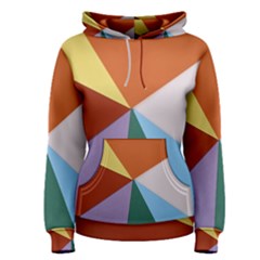 Colorful Paper Art Materials Women s Pullover Hoodie by Wegoenart