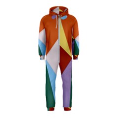 Colorful Paper Art Materials Hooded Jumpsuit (kids) by Wegoenart