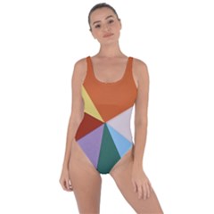 Colorful Paper Art Materials Bring Sexy Back Swimsuit by Wegoenart