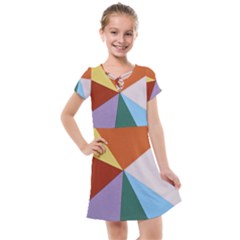 Colorful Paper Art Materials Kids  Cross Web Dress by Wegoenart