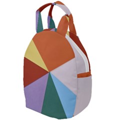 Colorful Paper Art Materials Travel Backpacks by Wegoenart