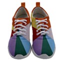 Colorful Paper Art Materials Athletic Shoes View1