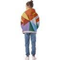 Colorful Paper Art Materials Kids  Oversized Hoodie View2