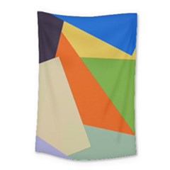 Illustration Colored Paper Abstract Background Small Tapestry by Wegoenart