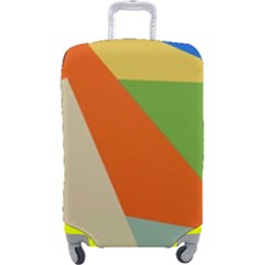 Illustration Colored Paper Abstract Background Luggage Cover (large) by Wegoenart