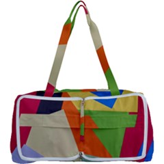 Illustration Colored Paper Abstract Background Multi Function Bag by Wegoenart