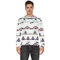 Illustrations Geometric Art Dividers Borders Men s Fleece Sweatshirt