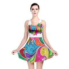 Im Fourth Dimension Colour 30 Reversible Skater Dress by imanmulyana