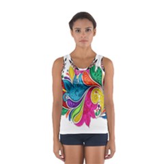 Im Fourth Dimension Colour 30 Sport Tank Top  by imanmulyana