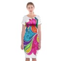 IM Fourth Dimension Colour 30 Classic Short Sleeve Midi Dress View1