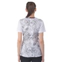 IM Fourth Dimension Black White 34 Women s Cotton Tee View2