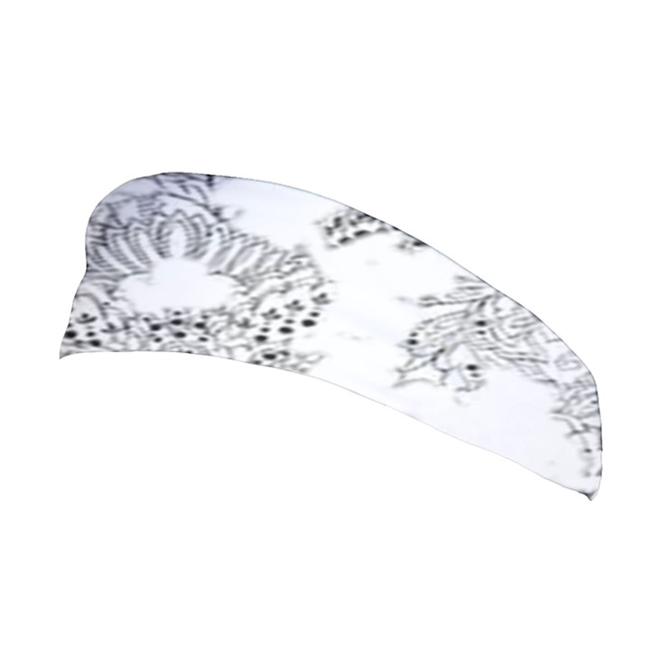 IM Fourth Dimension Black White 34 Stretchable Headband