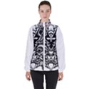 IM Fourth Dimension Black White 35 Women s High Neck Windbreaker View1