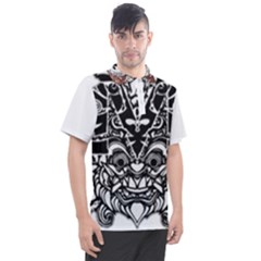 IM Fourth Dimension Black White 35 Men s Polo Tee