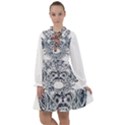 IM Fourth Dimension Black White 36 All Frills Chiffon Dress View1