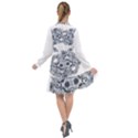 IM Fourth Dimension Black White 36 All Frills Chiffon Dress View2