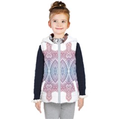 Im Fourth Dimension Colour 37 Kids  Hooded Puffer Vest by imanmulyana