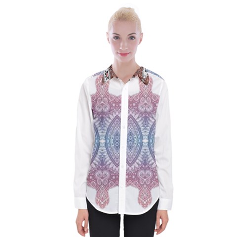 Im Fourth Dimension Colour 37 Womens Long Sleeve Shirt by imanmulyana