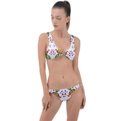 IM Fourth Dimension Colour 36 Ring Detail Crop Bikini Set