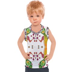 IM Fourth Dimension Colour 36 Kids  Sport Tank Top