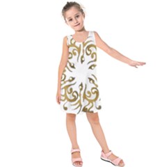 Im Fourth Dimension Colour 37 Kids  Sleeveless Dress by imanmulyana