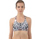 IM Fourth Dimension Black White 40 Back Web Sports Bra View1