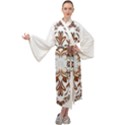 IM Fourth Dimension Colour 43 Maxi Velour Kimono View1