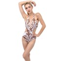 IM Fourth Dimension Colour 44 Plunging Cut Out Swimsuit View1