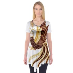 Im Fourth Dimension Colour 45 Short Sleeve Tunic 