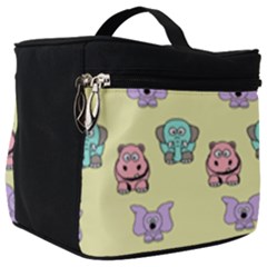 Illustration Animals Pastel Children Colorful Make Up Travel Bag (big) by Wegoenart