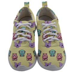 Illustration Animals Pastel Children Colorful Mens Athletic Shoes by Wegoenart